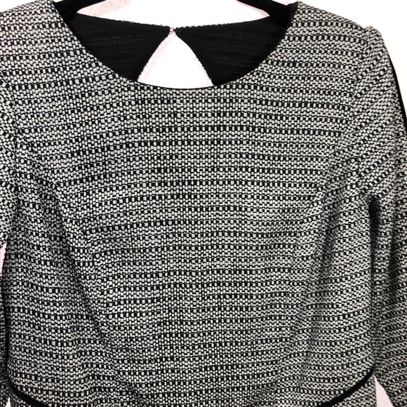 sam edelman fringe dress black white size medium - Picture 4 of 8